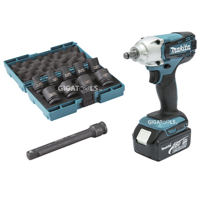 Makita DTW190JX1 Cordless Impact Wrench 18V LXT® Li-Ion - GIGATOOLS.PH