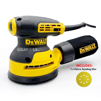 DeWalt DWE6423 125mm Random Orbit Sander (280W) - GIGATOOLS.PH