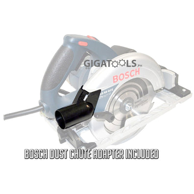 Bosch GKS 65 GCE Professional Hand-Held Circular Saw / Track Saw with FSN 1600 1.6m Guide Rail System  (1,800W) - GIGATOOLS.PH