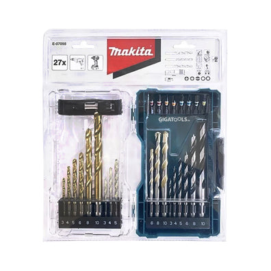 Makita E-07098 ( 27pcs ) Combination Drill Bit and screw bit set