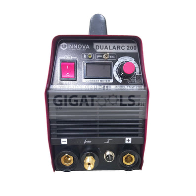 INNOVA DUALARC DC Inverter TIG / MMA Welding Machine 200A (Dual Type) Heavy Duty - GIGATOOLS.PH