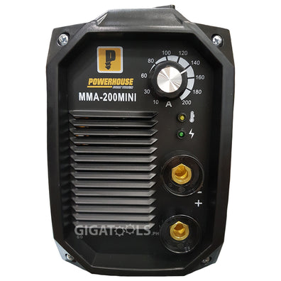 Powerhouse MMA-200 200Amps Portable DC Inverter Welding Machine (100% Copper) - GIGATOOLS.PH