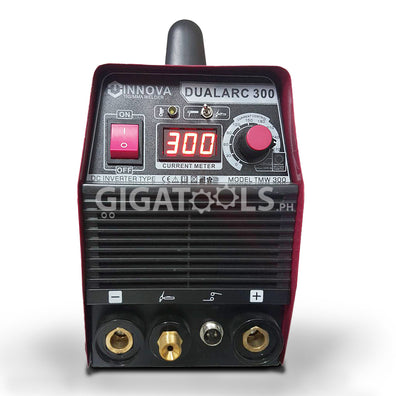 INNOVA DUALARC DC Inverter TIG / MMA Welding Machine 300A (Dual Type) Heavy Duty - GIGATOOLS.PH