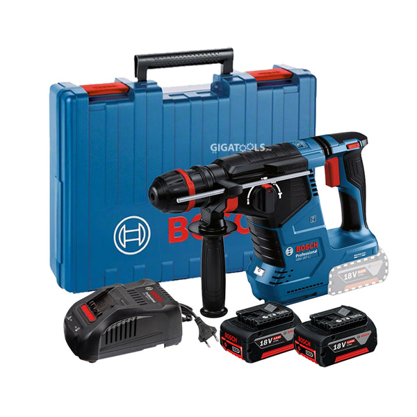 Bosch GBH 187-LI Professional Cordless Brushless Motor SDS PLUS Rotary Hammer 18V Kit Set with Carrying Hard Case