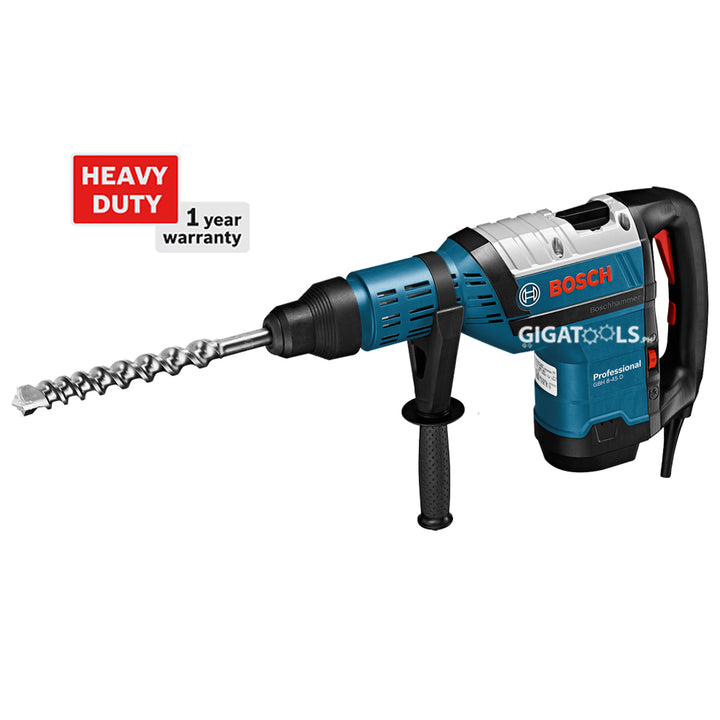 Bosch GBH 8-45 D Professional Rotary Hammer with SDS max (1,500W) (Heavy Duty) - GIGATOOLS.PH