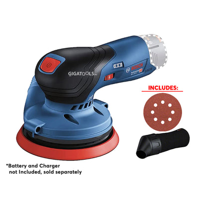 Bosch GEX 12V-125 Professional Cordless Random Orbital Sander 12V ( Bare tool - BATTERY AND CHARGER NOT INCLUDED )
