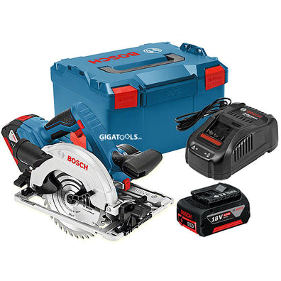 New Bosch GKS 18V-57 G Professional Cordless Circular Saw Kit Set - GIGATOOLS.PH