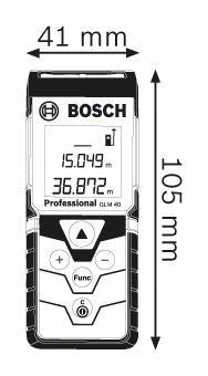 Bosch GLM 40 Professional (40m) Digital Measurement Laser Rangefinder - GIGATOOLS.PH