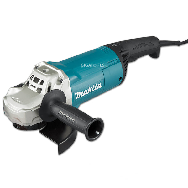 Makita GA7060R Angle Grinder with Large Trigger Switch  180 mm (7″) 2,200W (Anti-Restart function, Soft-Start)