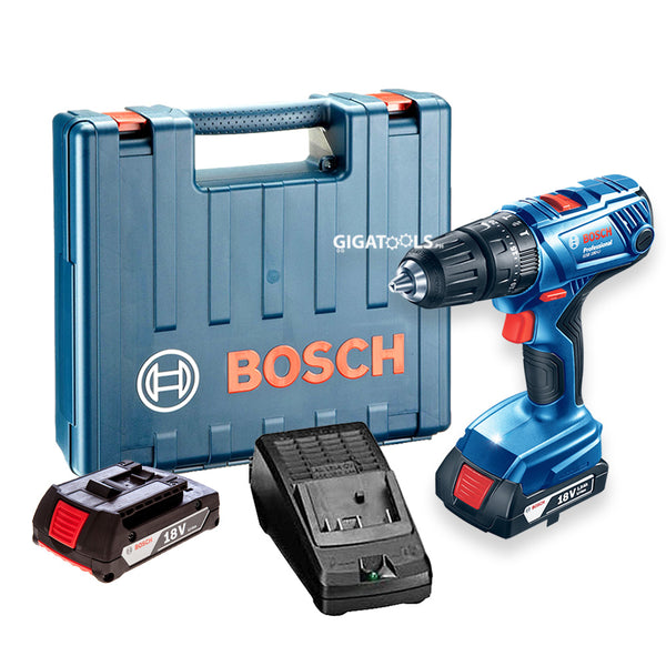 Bosch GSB 180-LI Cordless Impact Hammer Drill / Driver 18V Set with 23pcs Accessory set