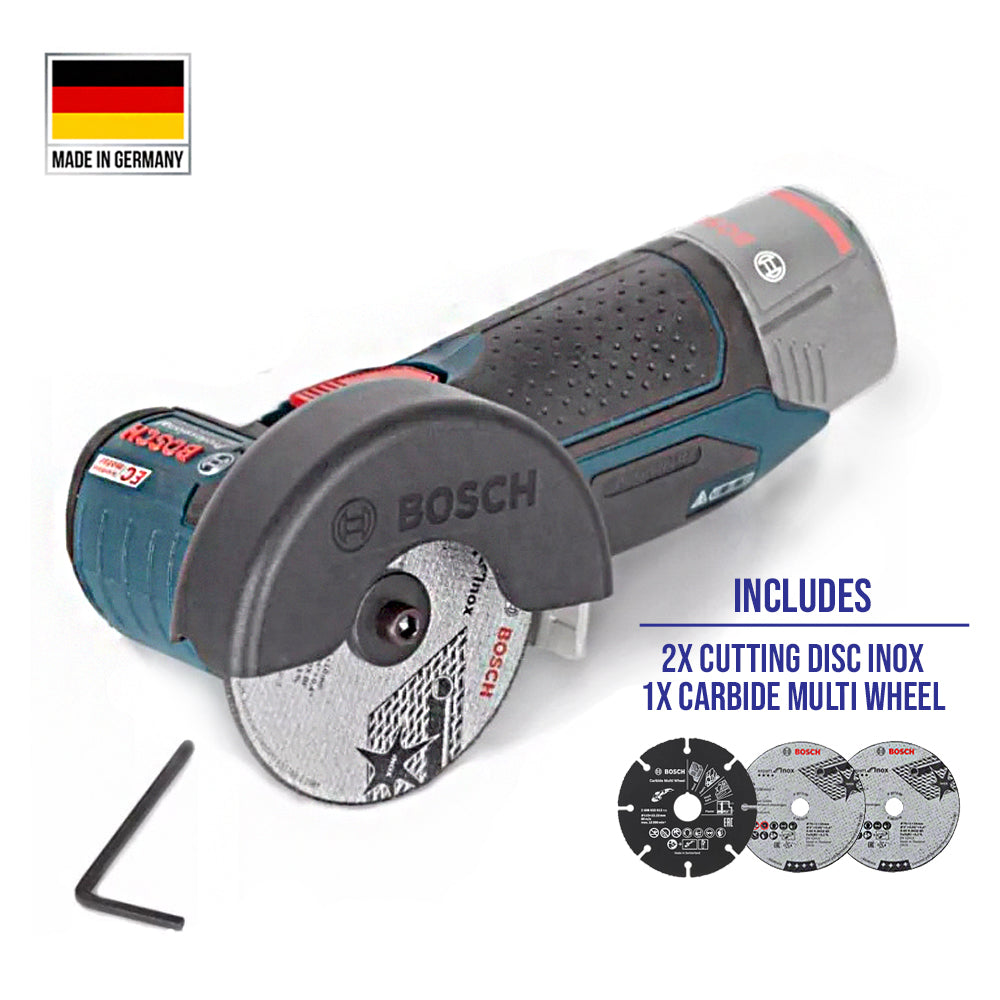 Bosch GWS 12V-76 Cordless Brushless Angle Grinder (EC Motor) Made in Germany (Battery and Charger Sold Separate)