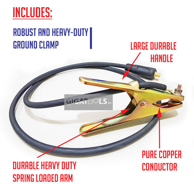 Powerhouse Evolution 200A Portable Inverter Welding Machine (100% Copper) - GIGATOOLS.PH
