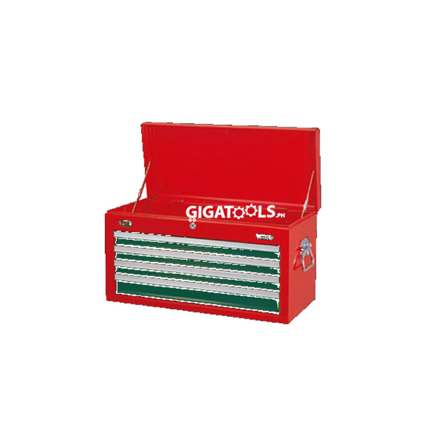 Hans Tools 9904 4 Drawers Tool Cabinet ( Green / Red )