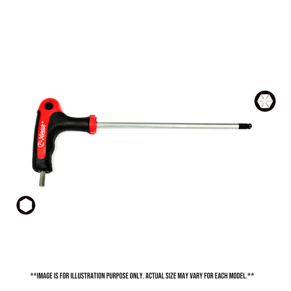 Hans Tools Heavy Duty T-Type Ball Point & Allen Wrench