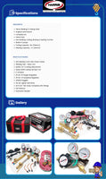 Harris AA-1940 Professional Oxy-Acetylene Welding & Cutting Outfit Set (Made in Europe) — Complete Kit