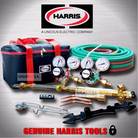 Harris AA-1940 Professional Oxy-Acetylene Welding & Cutting Outfit Set (Made in Europe) — Complete Kit
