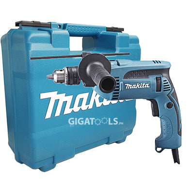 Makita HP1640KX3 Impact Drill with Accessory Set (680W) - GIGATOOLS.PH