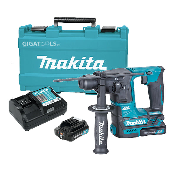 Makita HR166DWYE1 Cordless Rotary Hammer 12Vmax CXT Li-Ion 10mm (3/8″) - GIGATOOLS.PH