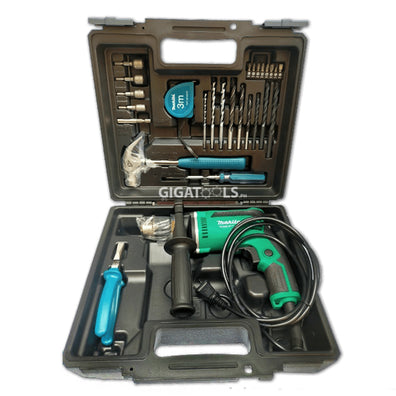 Makita M8103KX2M Hammer Drill 13mm Hand Tools Kit Set (430W) - GIGATOOLS.PH
