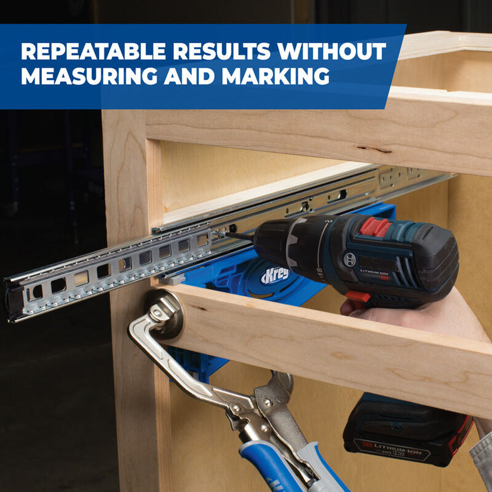 Kreg Drawer Slide Jig Dimensions at Tristan Oflaherty blog