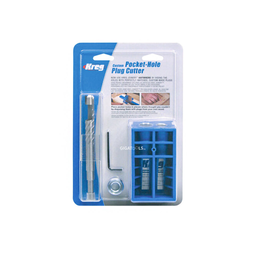 Kreg Custom Plug Kreg Pocket Hole Plug Cutter ( KFC'S ) – GIGATOOLS Industrial Center