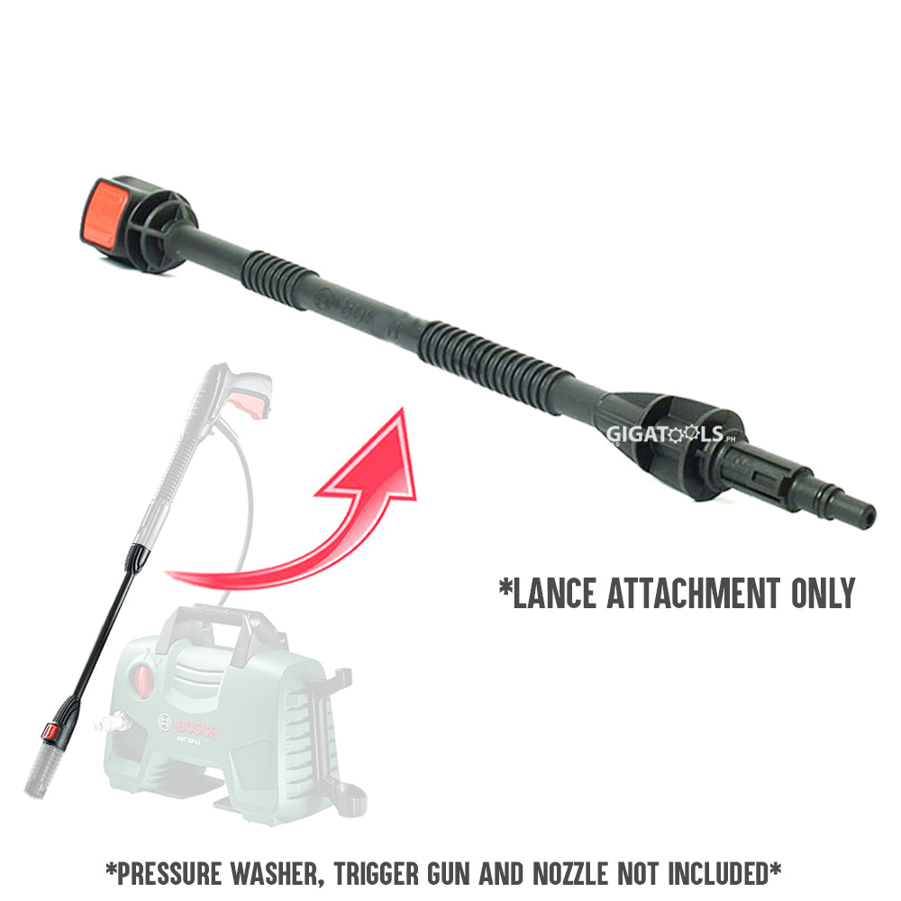 Bosch long Lance Attachment for Aquatak Pressure Washers ( F016F05135 ) ( Lance only )