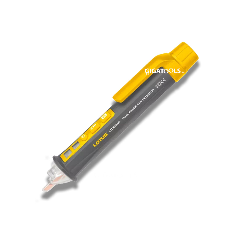 Lotus LTDE10AC Dual Range ACV Tester / Detector – GIGATOOLS Industrial ...