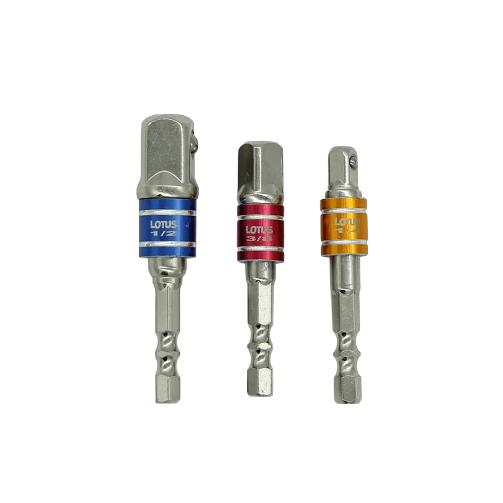 Lotus LTXT300BH/QX 3pcs. Quick Change Bit Holder – GIGATOOLS Industrial ...