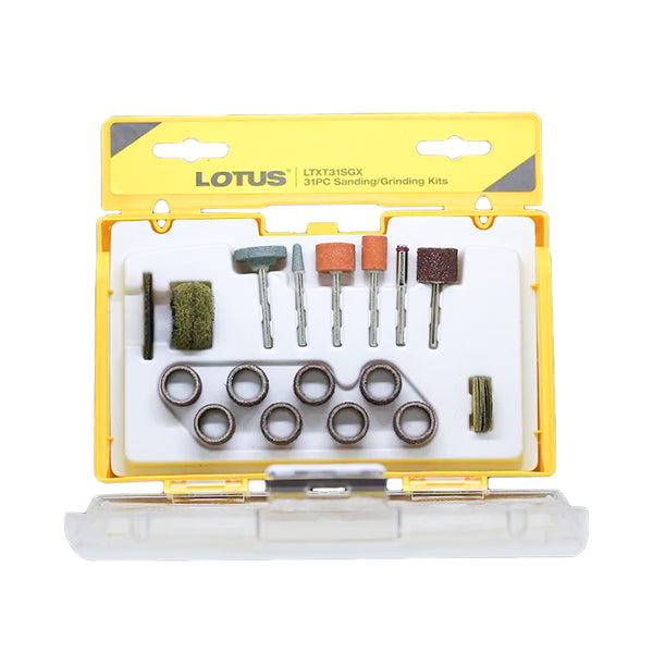 Lotus LTXT31SGX 31pcs. Sanding/Grinding Kit Set