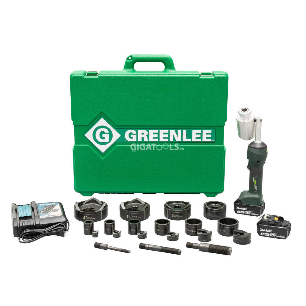 Greenlee Intelli-PUNCH™ Battery-Hydraulic Knockout Kit with Slug-Buste ...