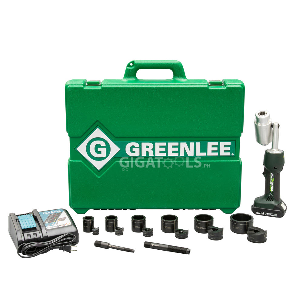 Greenlee LS50L2 Battery-Hydraulic Knockout Kit with Slug-Buster® ½ ...