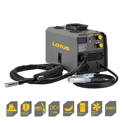 Lotus LT200MGX MIGWELD Inverter Gasless MIG Welding Machine ( 200A )