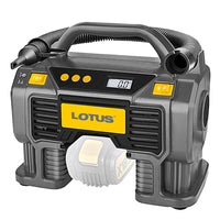 Lotus LTCC18VLI X-LINE Cordless Air Compressor Station 18V ( Battery and Charger are Sold Separately )