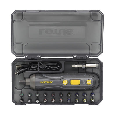 Lotus LTDR4XP Cordless Screwdriver Pen with 20pcs Screw Bit Set