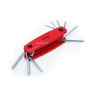 Lotus Folding Hex Key Set 9pcs ( LTHT90FH )