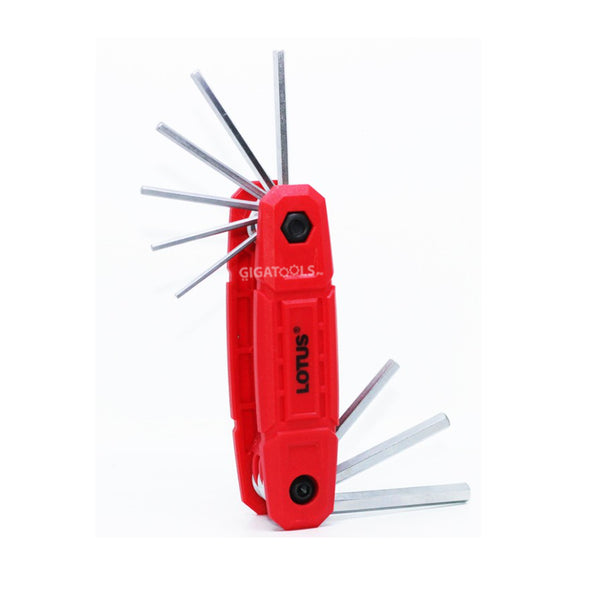 Lotus Folding Hex Key Set 9pcs ( LTHT90FH )