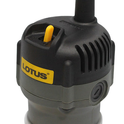Lotus LTPR550X Trimmer/Palm Router (¼ inch) (550W) with Accessories & FREE Carbon Brush