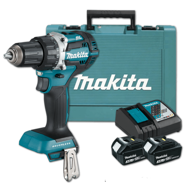 Makita DDF484RFE Cordless Brushless Driver Drill 13mm (1/2″) 60 N·m (530 in.lbs.) 18V LXT® Li-Ion [Kit]