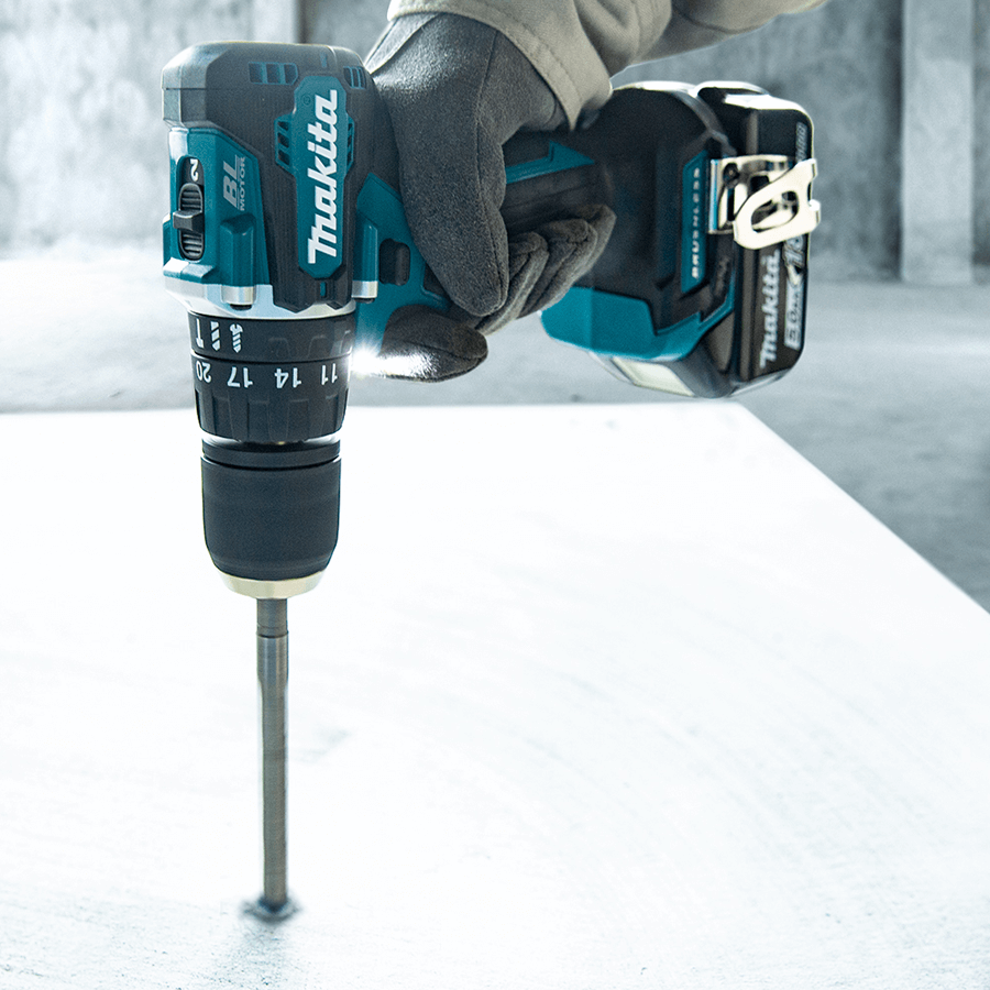Makita DHP487Z Cordless Brushless Hammer Driver Drill 13mm (1/2″) 40 N·m (350 in.lbs.) 18V LXT® Li-Ion (Bare Tool Only)