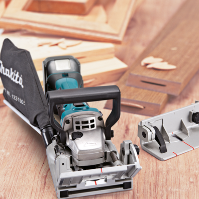 Makita DPJ180Z Cordless Plate Joiner 100mm (4″) 18V LXT® Li-Ion (Bare Tool)