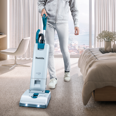 Makita DVC560Z Cordless Brushless Upright Cleaner Dust: 5L 1.9 m³/min (12 kPa) 18V x2 (36V) LXT® Li-Ion (Bare Tool Only)