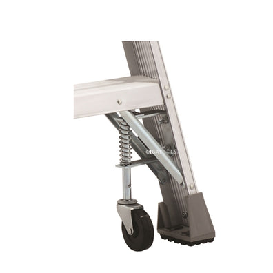 Louisville Aluminum Twin Front Platform Step Ladder (Made in USA)
