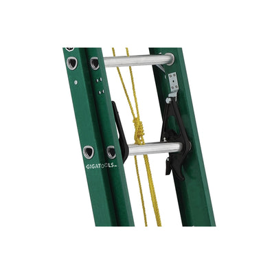 Louisville Fiberglass Extension Ladder (Green) (Made in USA)