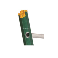 Louisville Fiberglass Extension Ladder (Green) (Made in USA)