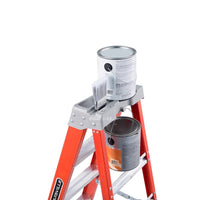 Louisville Fiberglass Step Ladder (Orange) (Made in USA)