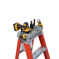 Louisville Fiberglass Step Ladder (Orange) (Made in USA)