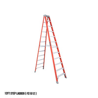 Louisville Fiberglass Step Ladder (Orange) (Made in USA)