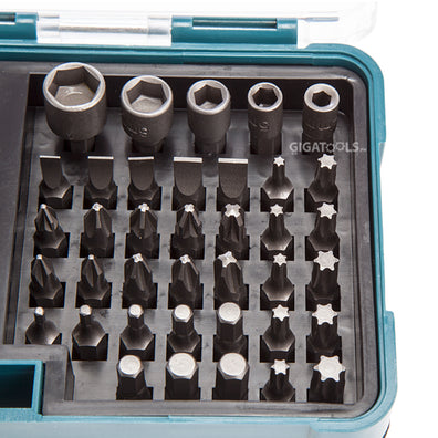 Makita B-36192 HSS-G 48pcs Drill bits, Screw bits and Socket Bit Set