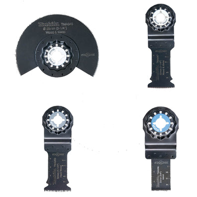 Makita B-67480 Multitool Starlock Plunge Cut Blade Sets ( 4pcs )