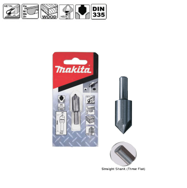 Makita Countersink Bit with five 90° Cutting Edges